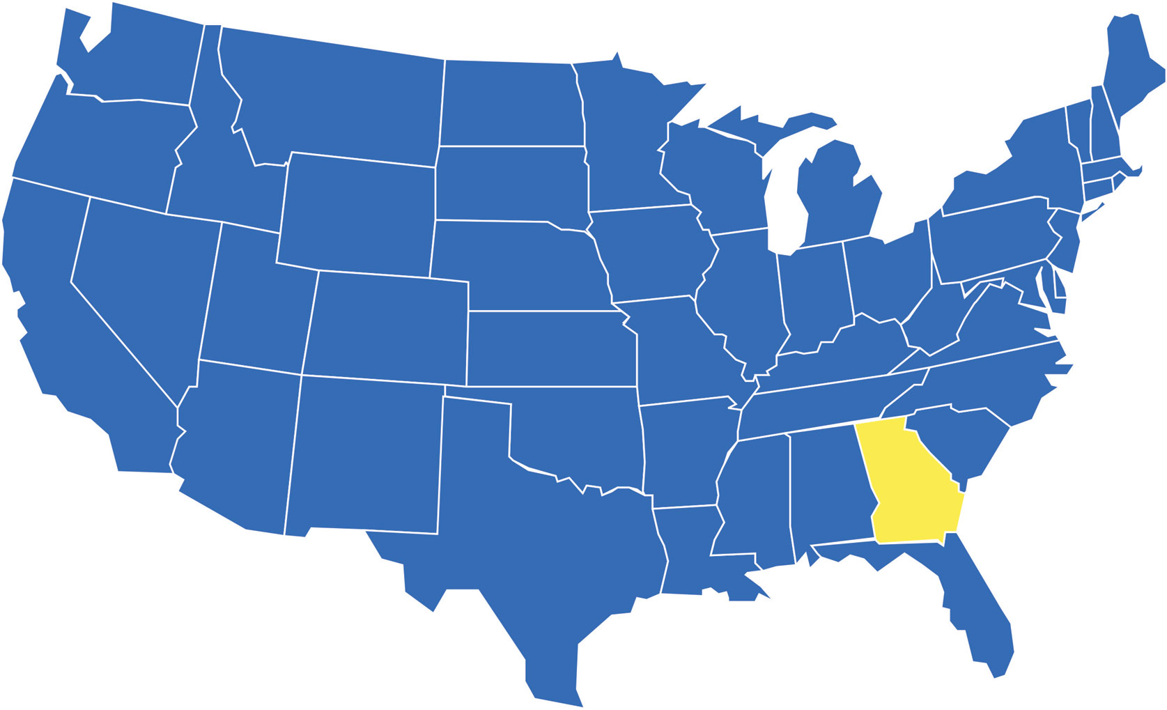 georgea-location-map