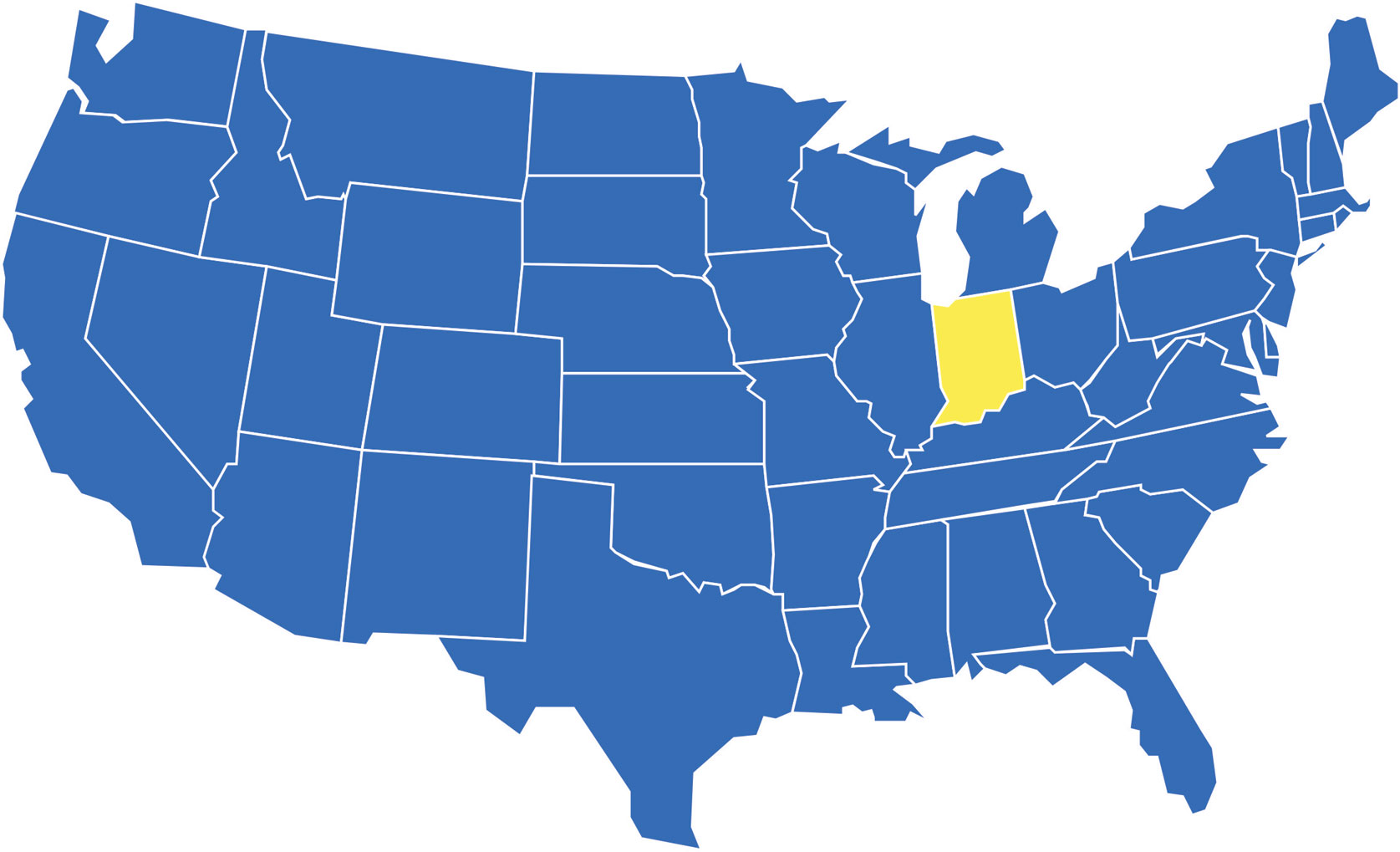 inaiana-location-map