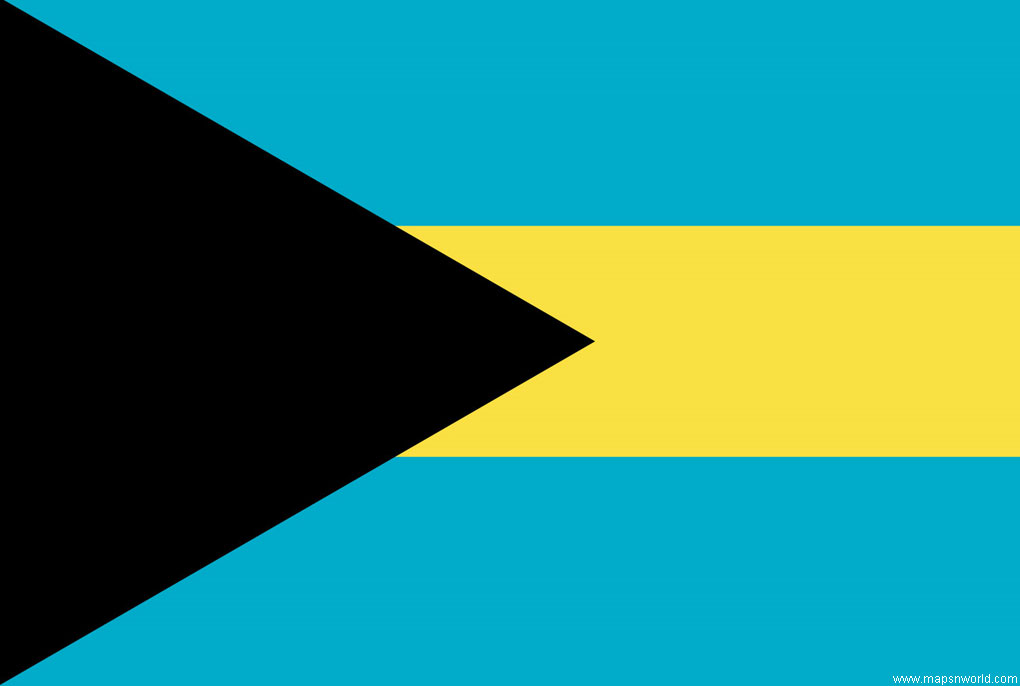 Flag of bahamas