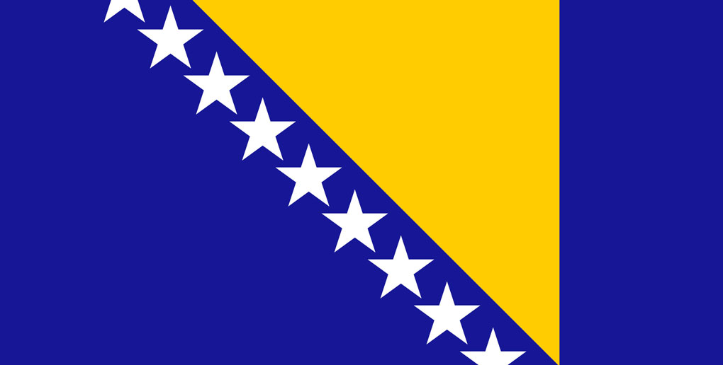 Flag of bosnia and herzegovina
