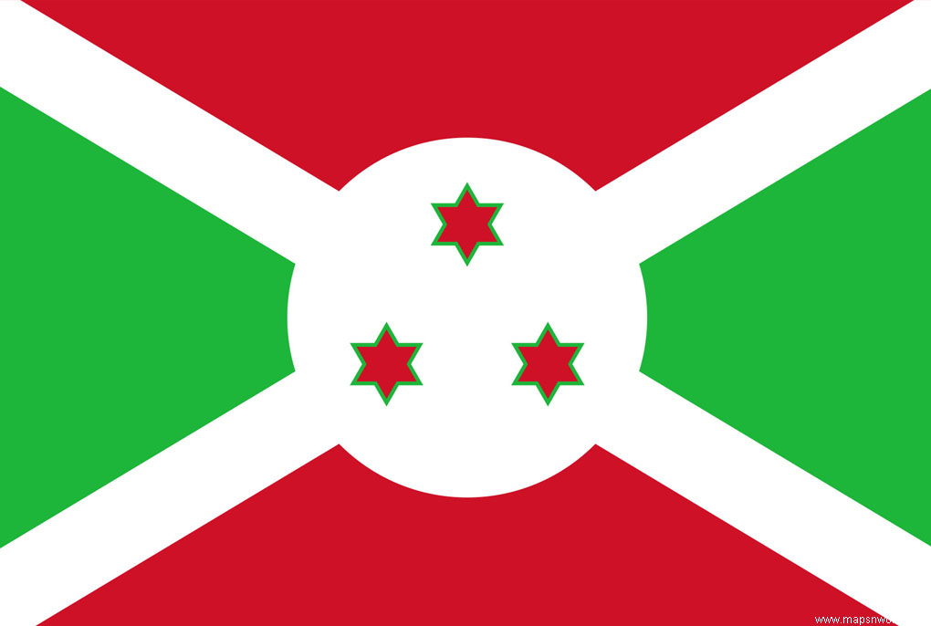 Flag of burundi