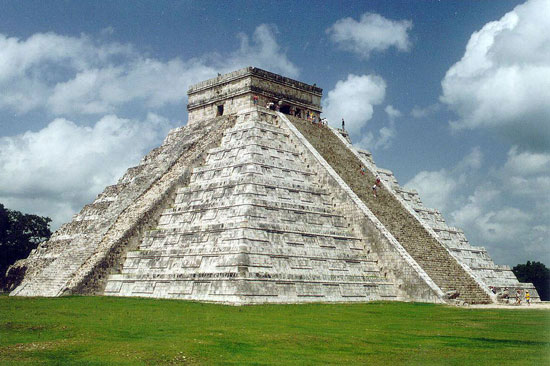 Mexico's Chichen Itza pyramid