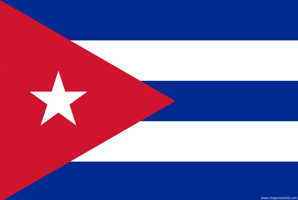 Flag of cuba