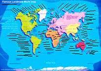 world travel map
