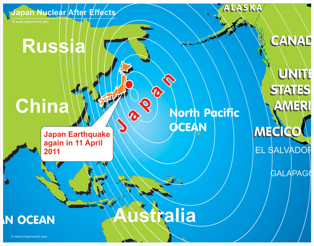Japan Earthquake, zoom to enlarge