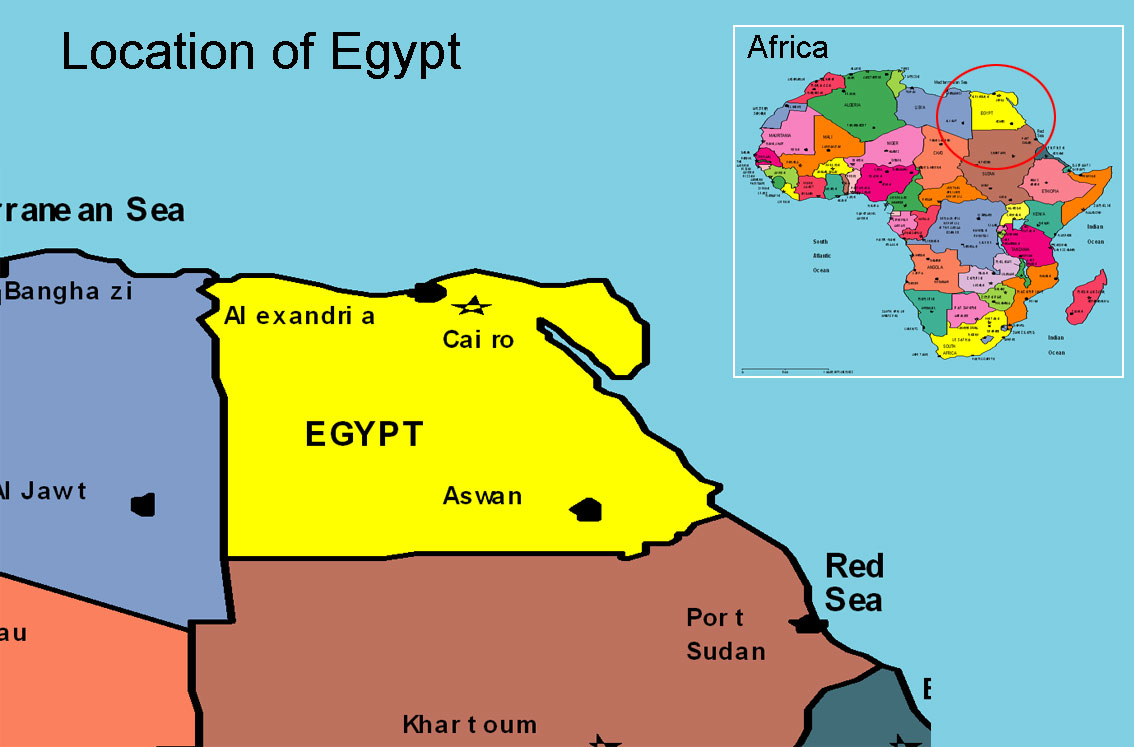 Egypt Location map