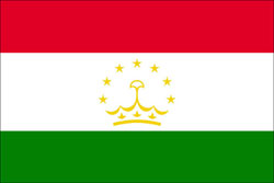 flag tajikistan