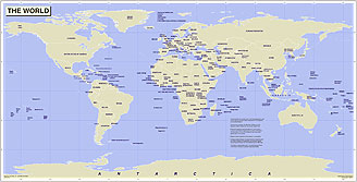 the world map update 2017