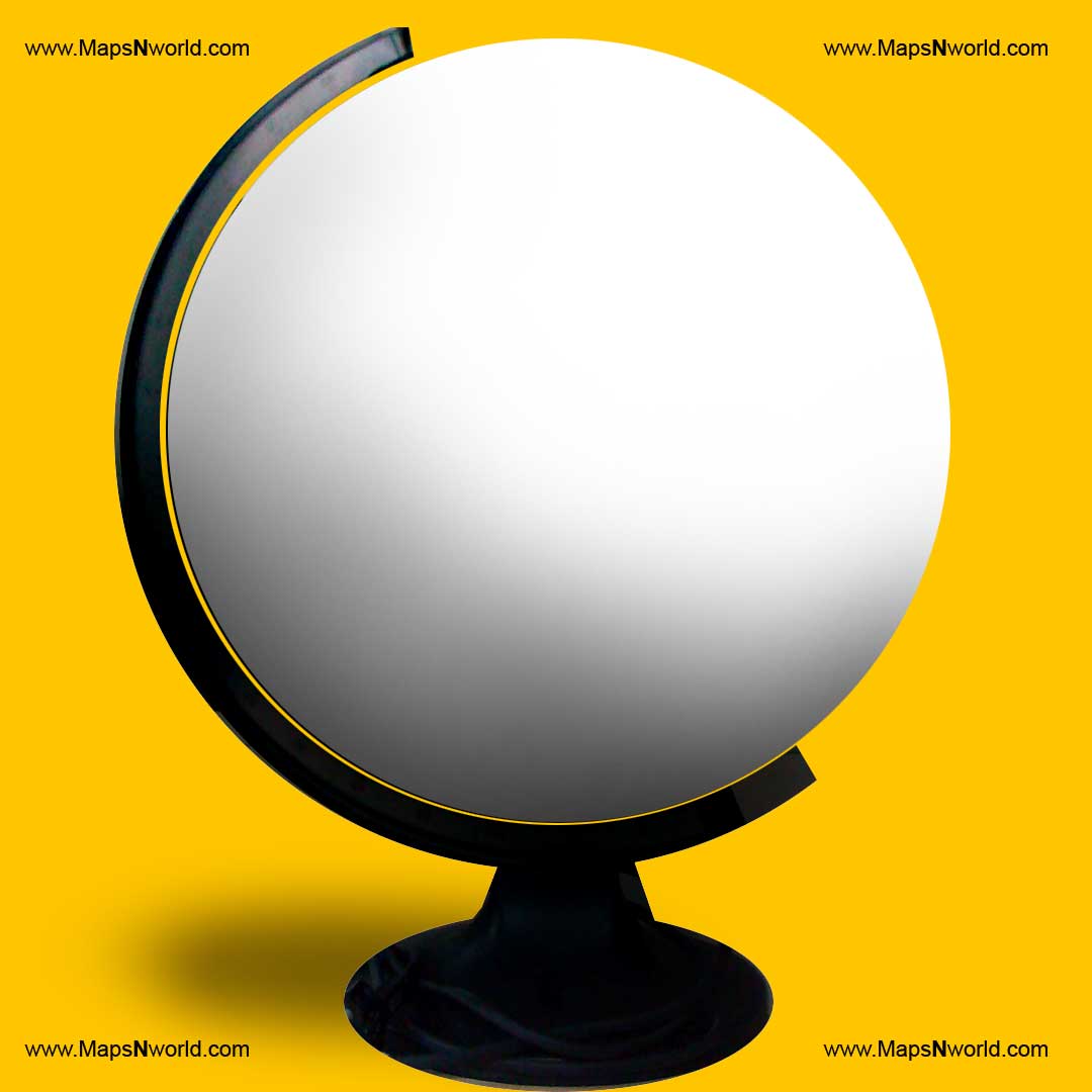 Blank World Globe