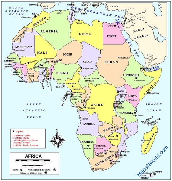 African countries