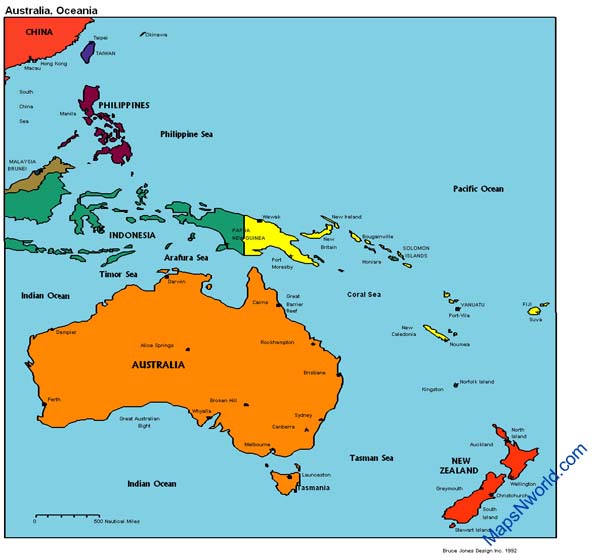 Australia Paacific Regions