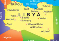 Map of libya
