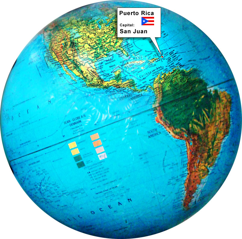 Puerto Rico Location On World Map - Osiris New Dawn Map