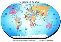 World map political